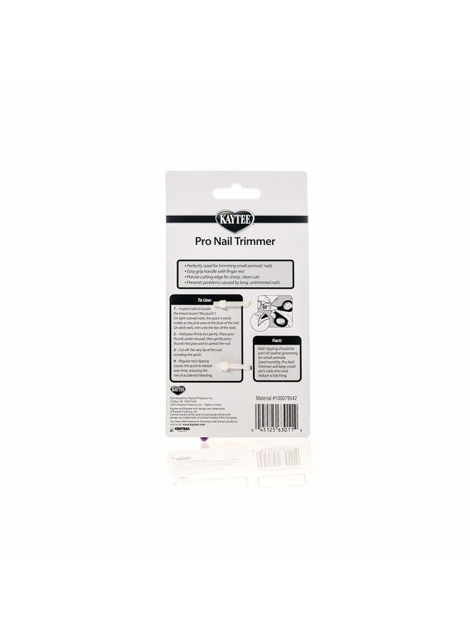 Kaytee Pro-Nail Trimmer Purple - Image 2
